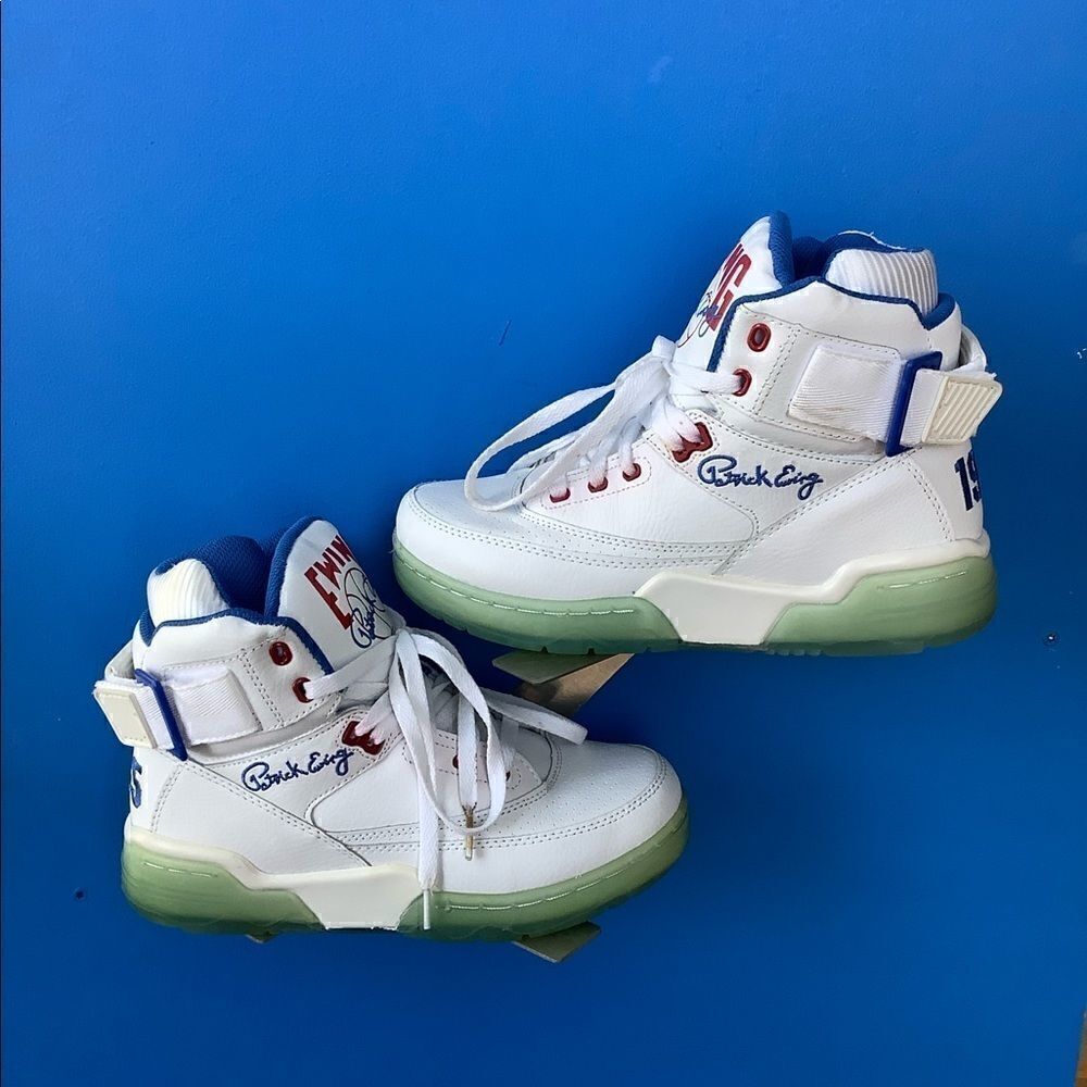 Ewing Athletics Ewing 33 Hi White/Royal-Ice Size 6